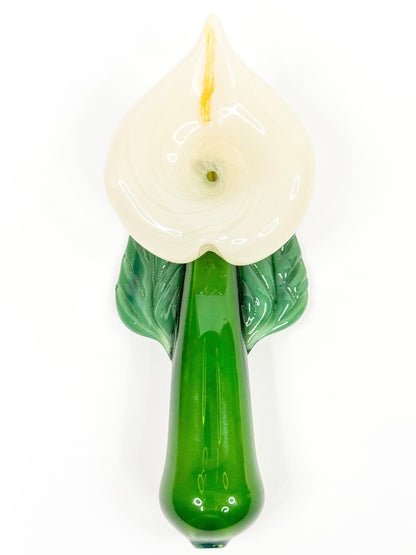 White Flower Spoon